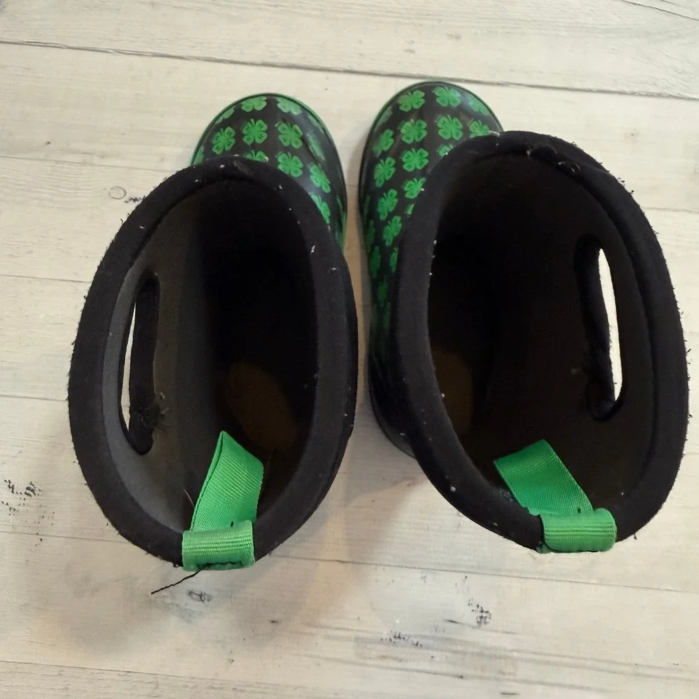 BOGS‎ kids shamrock 4H snow boots youth size 2